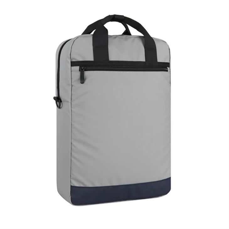 most durable laptop backpack-grey frotn