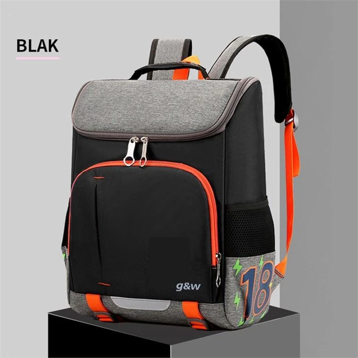 SCHOOL BACKPACK FOR BOY-black