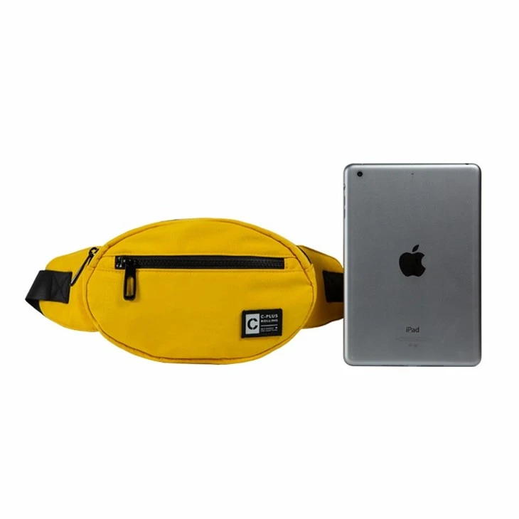 work purse bag-yellow front
